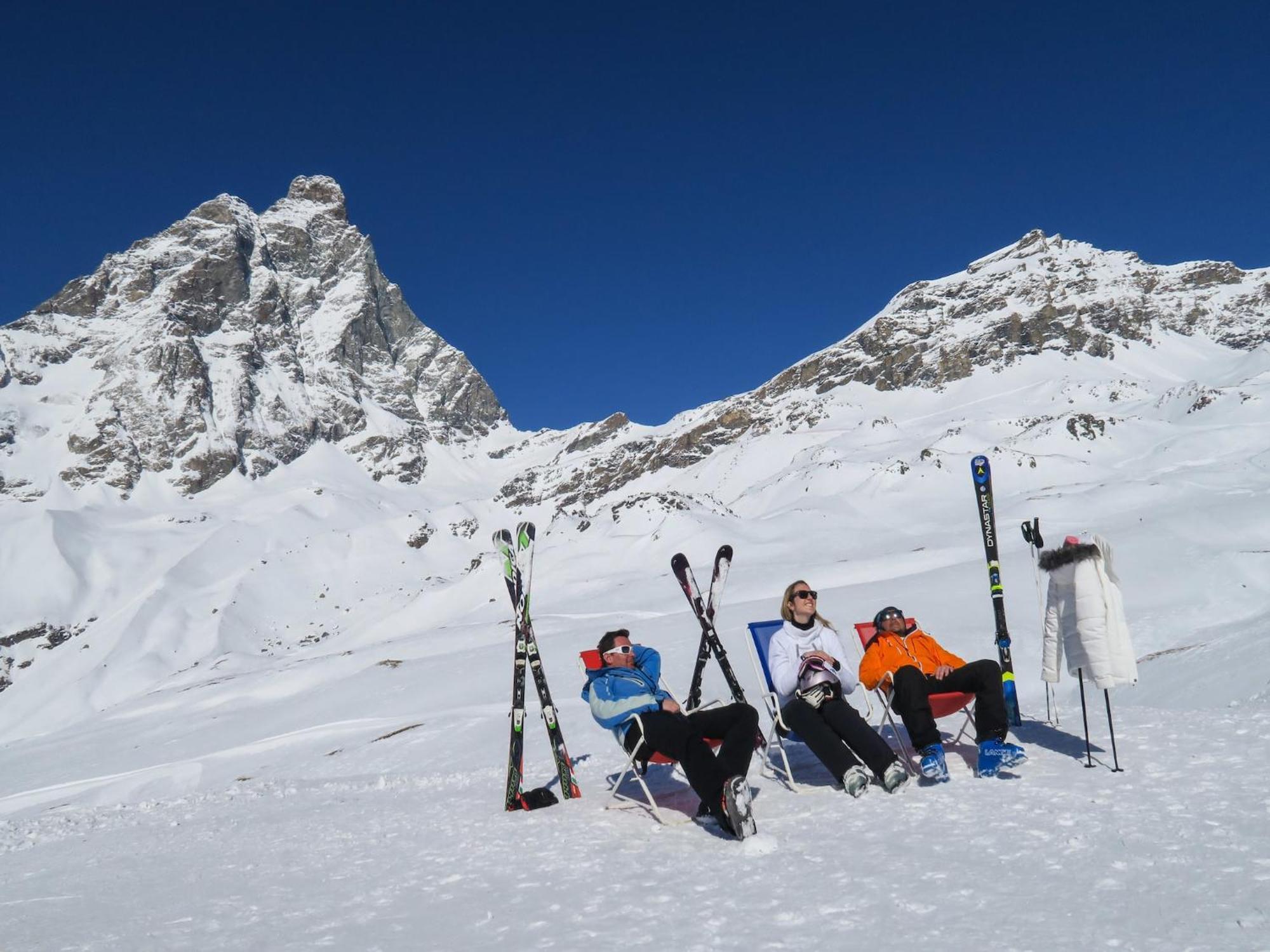 Contemporary Apartment In Breuil Cervinia Near Ski Area Экстерьер фото